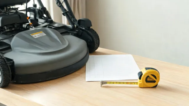 Commercial mower procurement worksheet